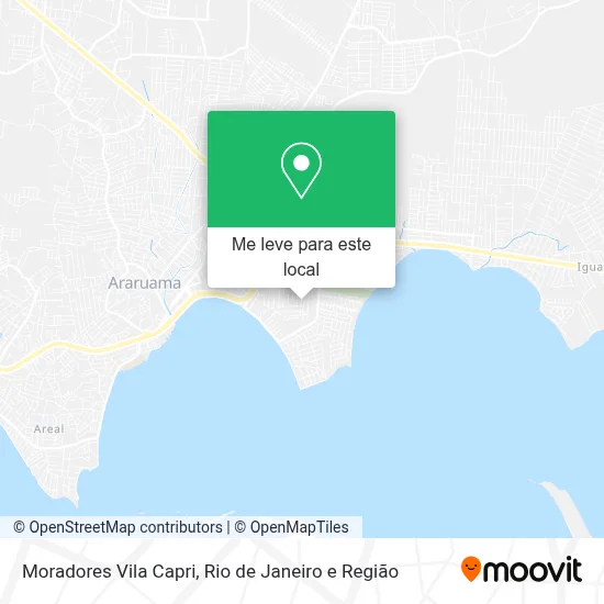 Moradores Vila Capri mapa