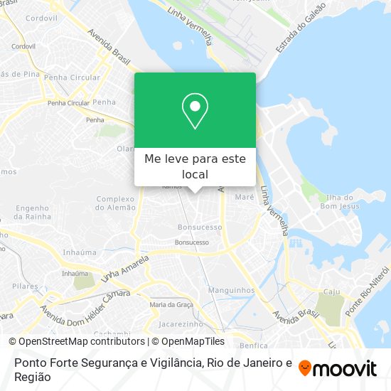 Ponto Forte Segurança e Vigilância mapa