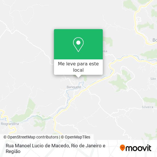 Rua Manoel Lucio de Macedo mapa