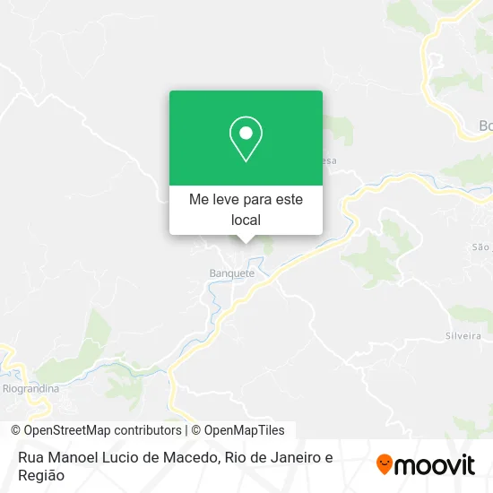 Rua Manoel Lucio de Macedo mapa