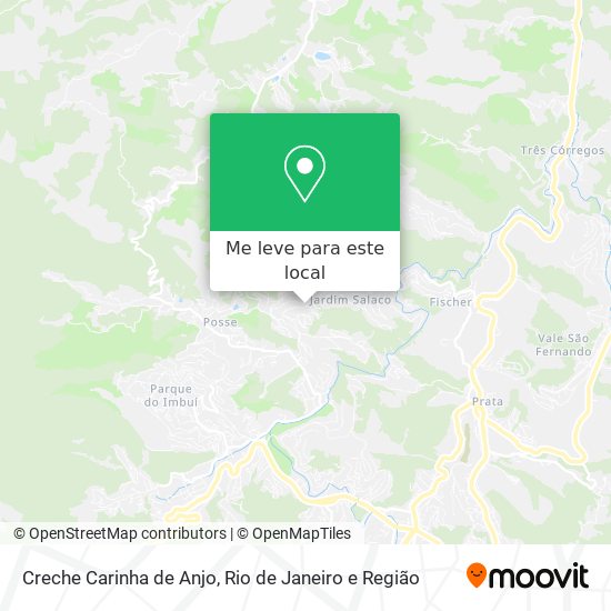 Creche Carinha de Anjo mapa