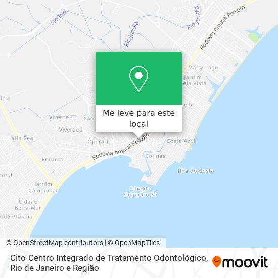 Cito-Centro Integrado de Tratamento Odontológico mapa