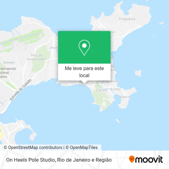 On Heels Pole Studio mapa