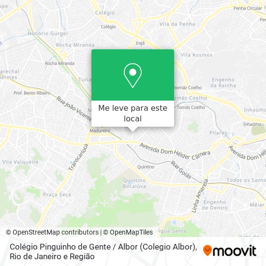 Colégio Pinguinho de Gente / Albor (Colegio Albor) mapa