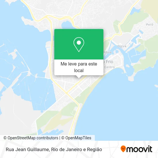 Rua Jean Guillaume mapa