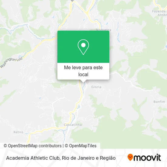 Academia Athletic Club mapa