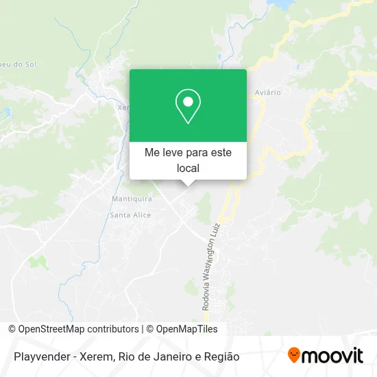 Playvender - Xerem mapa
