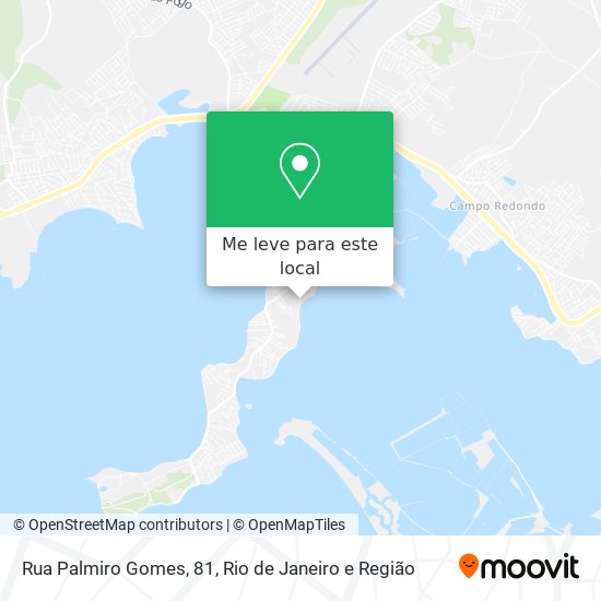 Rua Palmiro Gomes, 81 mapa