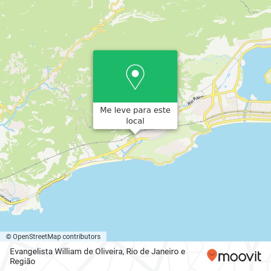 Evangelista William de Oliveira mapa