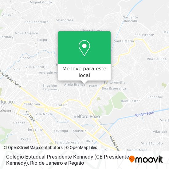 Colégio Estadual Presidente Kennedy (CE Presidente Kennedy) mapa