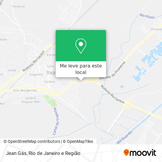 Jean Gás mapa