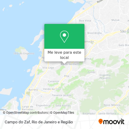Campo do Zaf mapa
