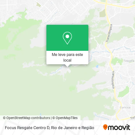 Focus Resgate Centro D mapa