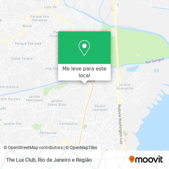 The Lux Club mapa