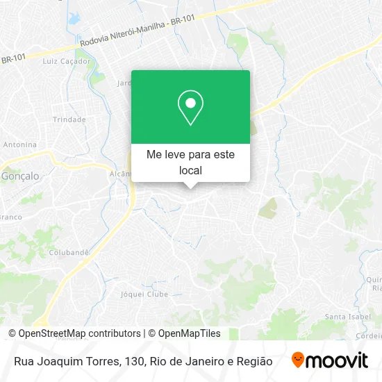 Rua Joaquim Torres, 130 mapa