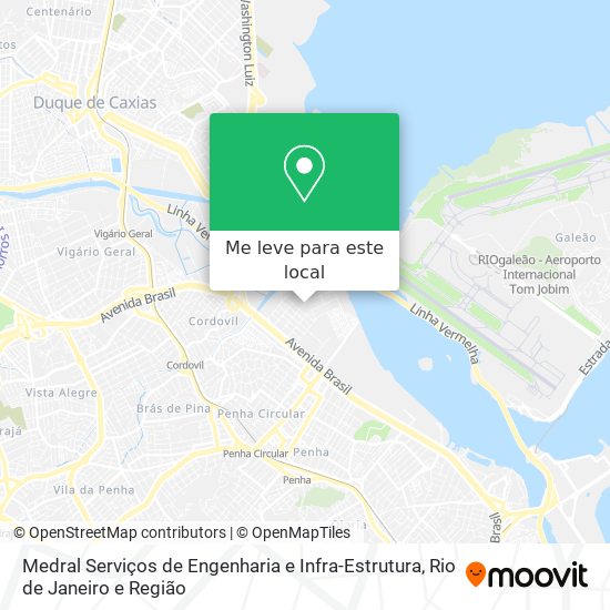 Medral Serviços de Engenharia e Infra-Estrutura mapa
