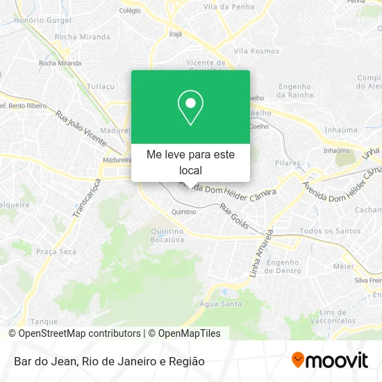 Bar do Jean mapa