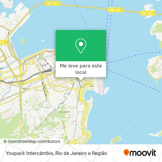 Youpack Intercâmbio mapa