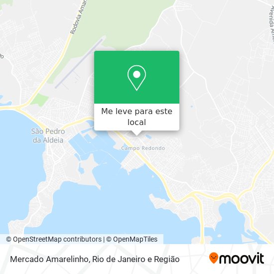 Mercado Amarelinho mapa