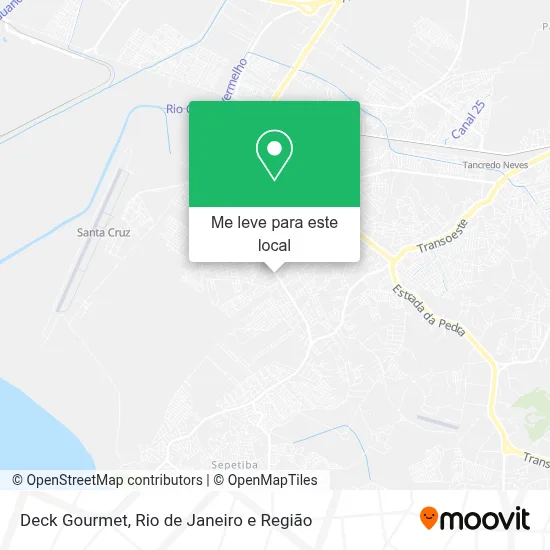 Deck Gourmet mapa