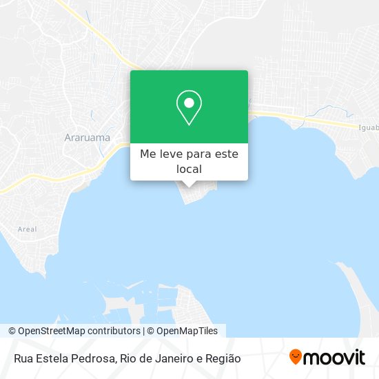Rua Estela Pedrosa mapa