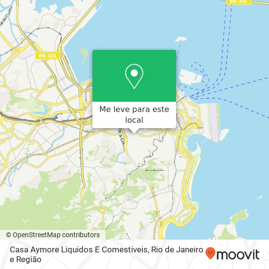 Casa Aymore Liquidos E Comestiveis mapa