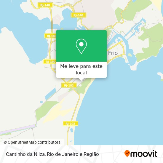 Cantinho da Nilza mapa