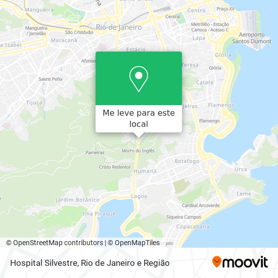Hospital Silvestre mapa