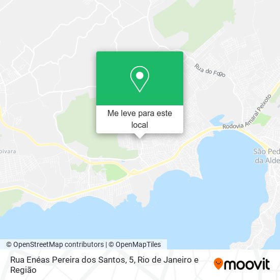 Rua Enéas Pereira dos Santos, 5 mapa