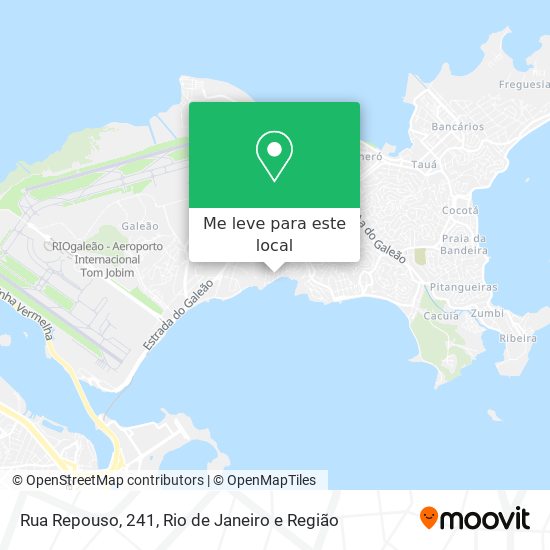 Rua Repouso, 241 mapa