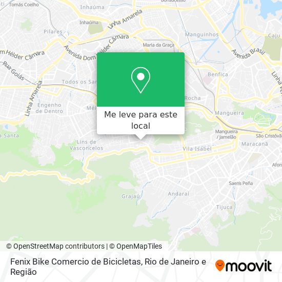 Fenix Bike Comercio de Bicicletas mapa