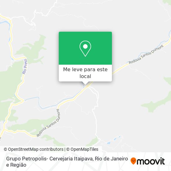 Grupo Petropolis- Cervejaria Itaipava mapa