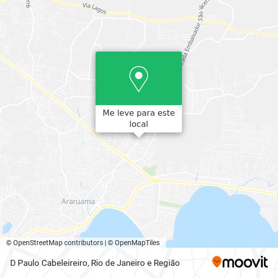 D Paulo Cabeleireiro mapa
