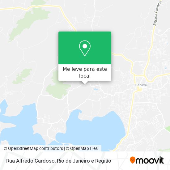 Rua Alfredo Cardoso mapa