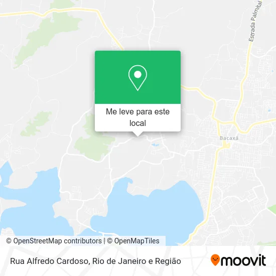 Rua Alfredo Cardoso mapa