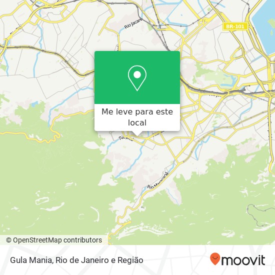 Gula Mania mapa