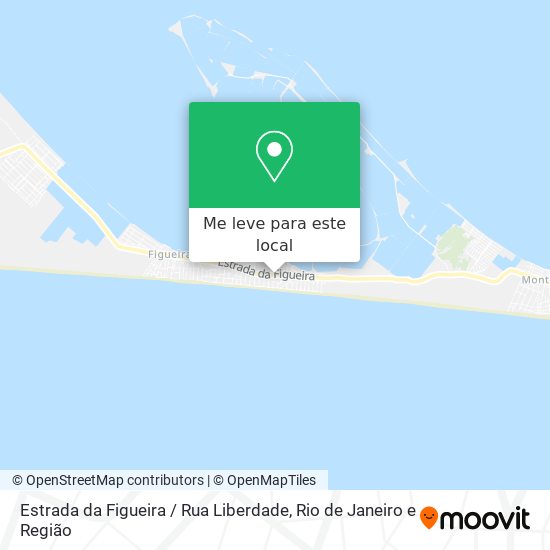 Estrada da Figueira / Rua Liberdade mapa