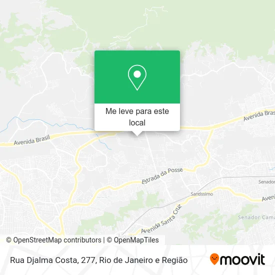 Rua Djalma Costa, 277 mapa