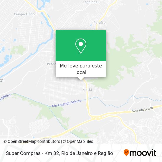 Super Compras - Km 32 mapa