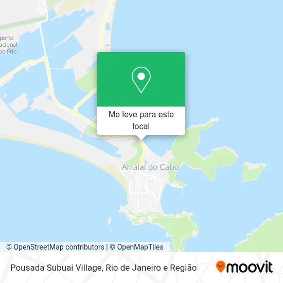 Pousada Subuai Village mapa