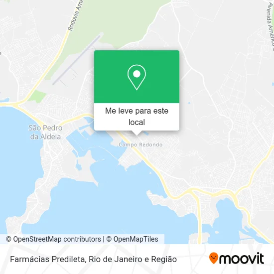 Farmácias Predileta mapa