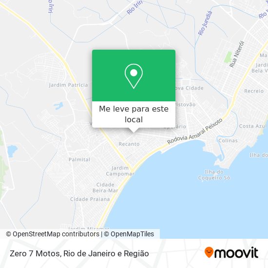 Zero 7 Motos mapa