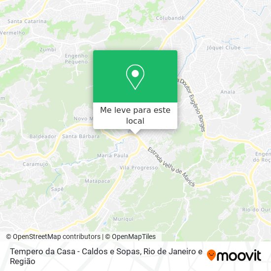 Tempero da Casa - Caldos e Sopas mapa