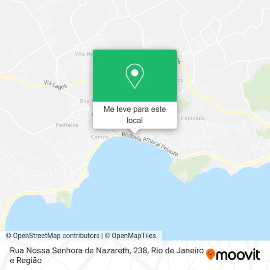 Rua Nossa Senhora de Nazareth, 238 mapa