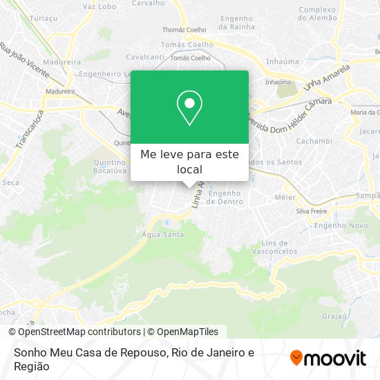Sonho Meu Casa de Repouso mapa