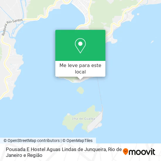 Pousada E Hostel Aguas Lindas de Junqueira mapa
