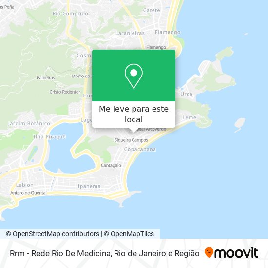 Rrm - Rede Rio De Medicina mapa