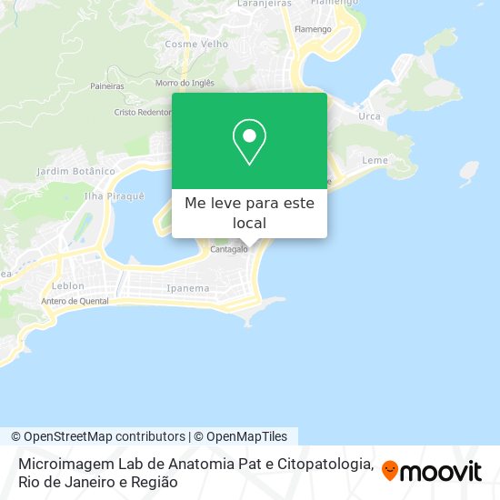 Microimagem Lab de Anatomia Pat e Citopatologia mapa