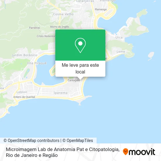 Microimagem Lab de Anatomia Pat e Citopatologia mapa