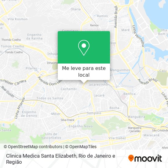 Clinica Medica Santa Elizabeth mapa